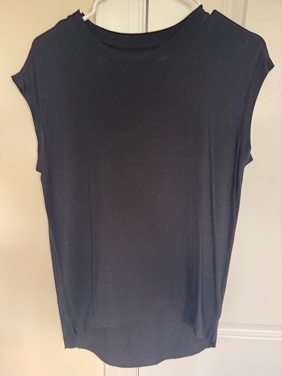 All Saints Tops - All Saints Black Sleeveless Tank Top